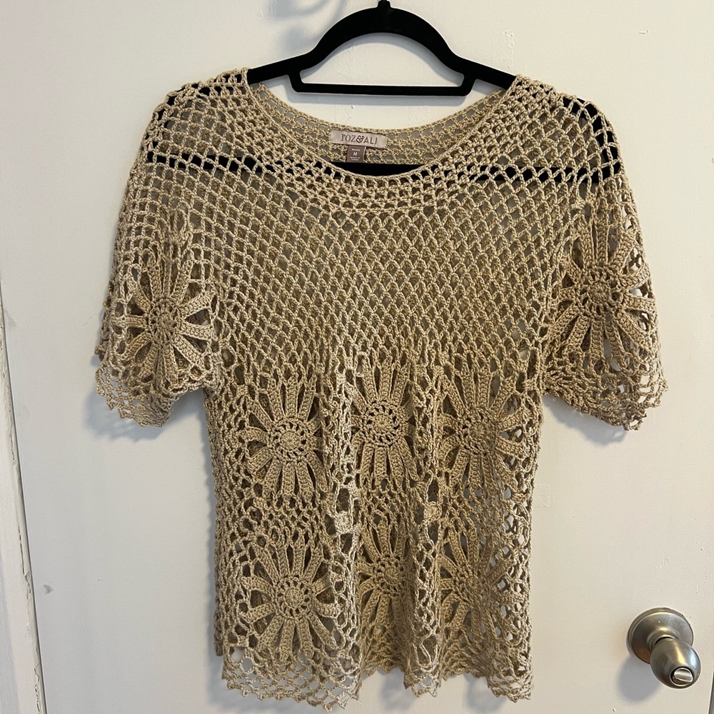 Vintage crochet top